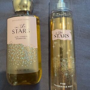 Bath & Body Works In The Stars Shower Gel and Mist - Gold